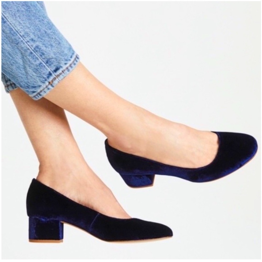 Madewell Ella Velvet Shoes